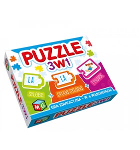 Bild von Puzzle 3w1 gra edukacyjna