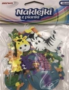 Bild von Naklejki z pianki dżungla 24szt