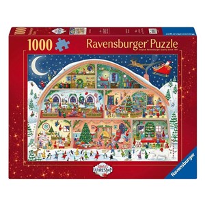 Obrazek Puzzle 1000 Pracowania św. Mikołaja