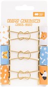 Pokaż szczegóły dla Klipsy metalowe CAT&DOG Happy Color 6 szt. Książka : Klipsy met...