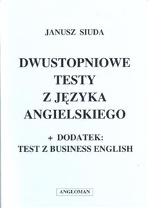 Obrazek Dwustopniowe testy z języka angielskiego ANGLOMAN