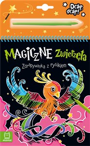 Obrazek Magiczne zwierzęta Zdrapywanka z rysikiem