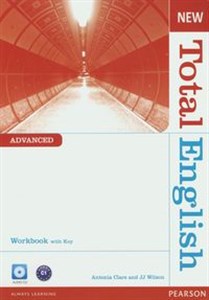 Bild von New Total English Advanced Workbook with key z płytą CD