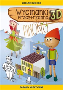 Bild von Wycinanki przestrzenne 3D Pinokio Zabawy kreatywne