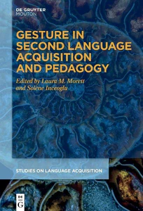 Obrazek GESTURE IN SECOND LANGUAGE ACQUISITION AND PEDAGOGY