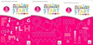 Obrazek Kolorowy Start Pięciolatek Ptzygotowanie do czytania, pisania i liczenia Przedszkole