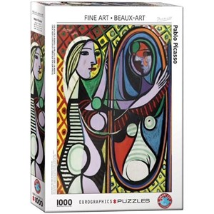 Obrazek Puzzle 1000 Odbicie w lustrze, Pablo Picasso