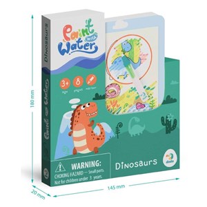 Bild von Malowanka wodna z markerem Dinozaury