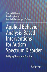 Obrazek APPLIED BEHAVIOR ANALYSIS-BASED INTERVENTIONS FOR AUTISM SPE