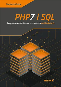 Obrazek PHP7 i SQL Programowanie dla początkujących w 40 lekcjach