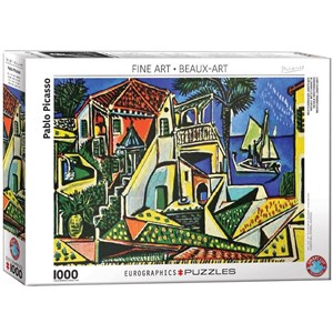 Bild von Puzzle 1000 Śródziemnomorskie klmaty, Picasso