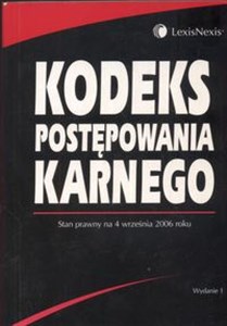 Obrazek Kodeks postępowania karnego