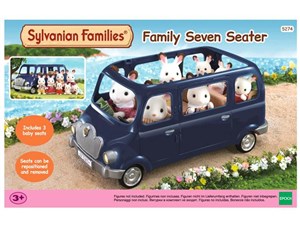 Obrazek Sylvanian Families Rodzinny siedmioosobowy minivan