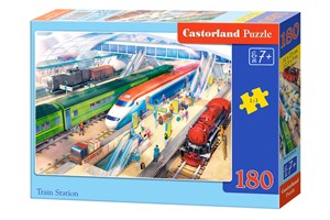 Bild von Puzzle 180 Train Station B-018475