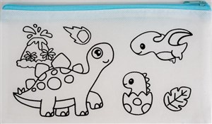 Bild von Piórnik etui Tinting dino