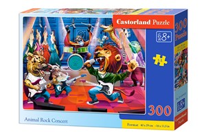 Obrazek Puzzle 300 Animal Rock Concert B-030453