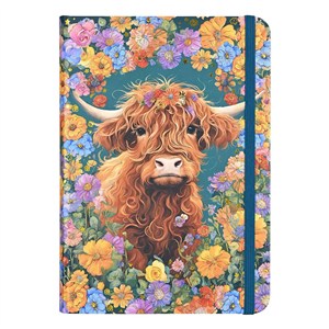 Bild von Notatnik Mini Krowa Highland Peter Pauper Press