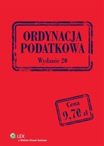 Bild von Ordynacja podatkowa Wydanie 20