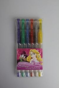 Bild von Długopisy żelowe brokatowe 6 sztuk