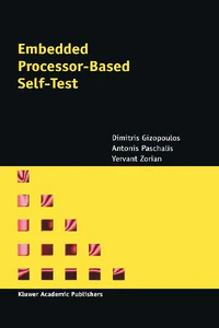 Bild von GIZOPOULOS, D: EMBEDDED PROCESSOR-BASED SELF-TEST