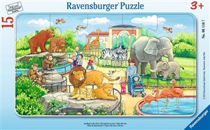 Bild von Puzzle 2D 15 ramkowe Wycieczka do zoo 6116