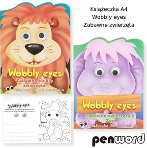 Obrazek Kolorowanka Wobbly Eyes Zabawne zwierzęta MIX