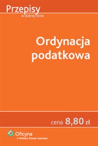 Obrazek Ordynacja podatkowa