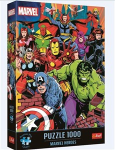 Bild von Puzzle 1000 Premium Plus Marvel Heroes