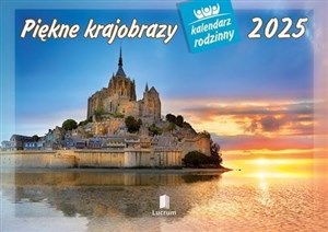 Obrazek Kalendarz 2025 rodzinny WL12 Piękne krajobrazy