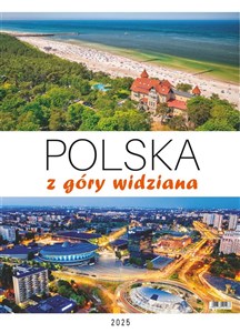 Obrazek Kalendarz 2025 wieloplanszowy Polska z góry