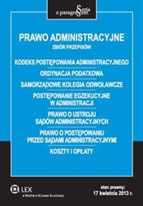 Bild von Prawo administracyjne Zbiór przepisów