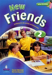 Obrazek New Friends 2 Podręcznik z płytą CD szkoła podstawowa
