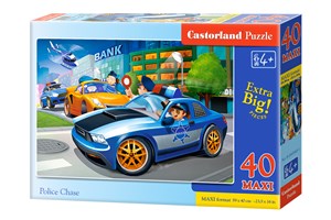 Obrazek Puzzle 40 Maxi Police Chase B-040360-1