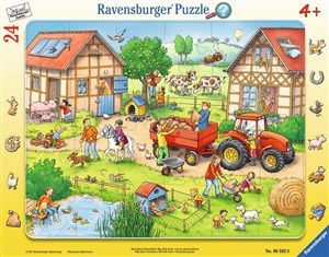 Obrazek Puzzle 2D 24 ramkowe Moja mała farma 6582