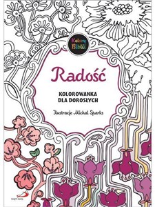 Obrazek Kolorowanka dla dorosłych. Radość