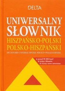 Obrazek Uniwersalny słownik hiszpańsko polski polsko hiszpański