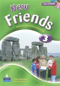 Obrazek New Friends 3 Podręcznik z płytą CD i Sprawdzianem Szóstoklasisty szkoła podstawowa