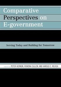 Bild von Comparative Perspectives on E-Government Serving Today and Building for Tomorrow