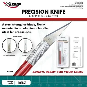 Obrazek Nożyk modelarski precision knife 5szt