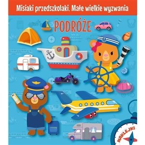 Obrazek Misiaki przedszkolaki. Podróże