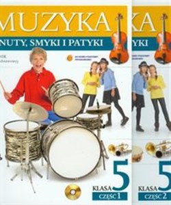Bild von Muzyka Nuty smyki i patyki 5 Podręcznik z ćwiczeniami z płytą CD część 1-2 szkoła podstawowa