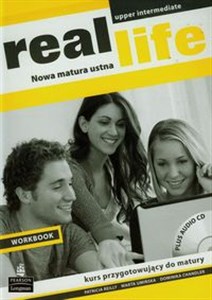 Obrazek Real Life Upper Intermediate Workbook + CD Szkoła ponadgimnazjalna