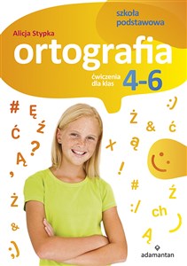 Obrazek Ortografia Ćwiczenia dla klas 4-6 Szkoła podstawowa
