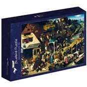 Zeige Details für Puzzle 3000 Przysłowia, Piotr Brueghel, 1559 Polnische buch : Puzzle 300...