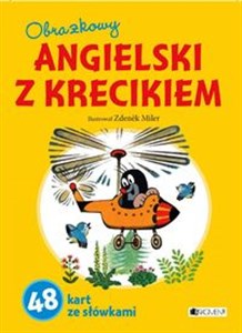 Obrazek Obrazkowy angielski z krecikiem żółty 48 kart ze słówkami