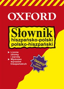 Obrazek Słownik hiszpańsko-polski, polsko-hiszpański