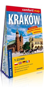 Bild von Kraków kieszonkowy laminowany plan miasta 1 : 22 000