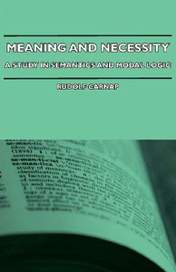 Obrazek CARNAP, R: MEANING AND NECESSITY - A STUDY IN SEMANTICS AND