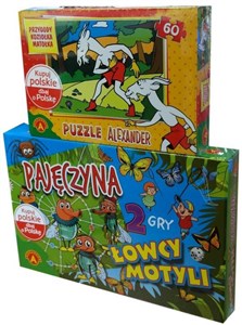 Bild von Pajęczyna/Łowcy motyli + puzzle gratis ALEX