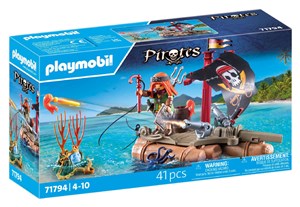 Obrazek Playmobil Piracka tratwa ze skarbem 71794